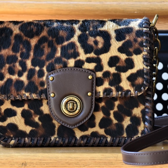 Ralph Lauren Millbrook Whipstitch Crossbody SOLD! - Picture 3 of 8